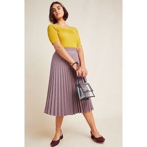 Maeve plaid skirt